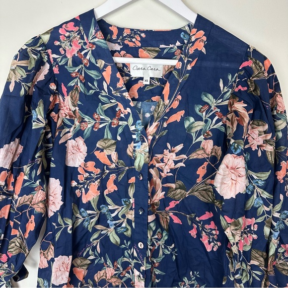 Cara Cara Win Floral Top Blouse - Picture 6 of 11